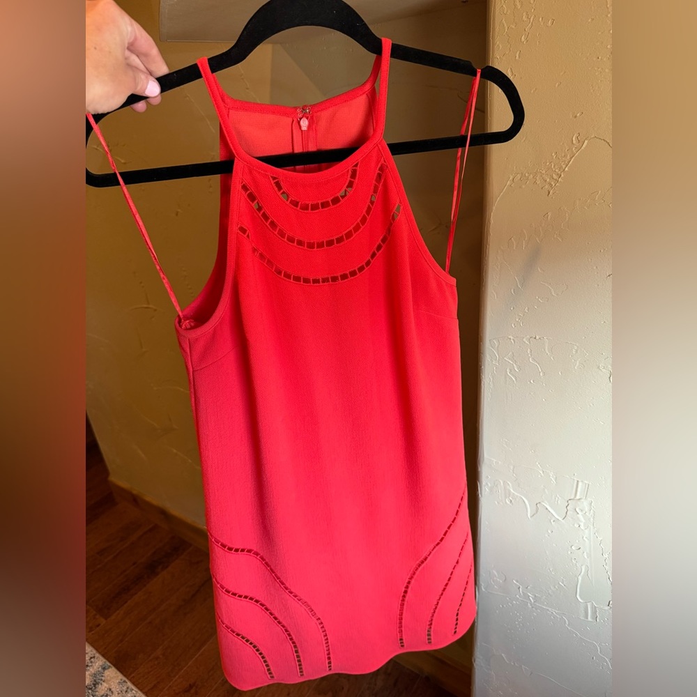 Trina Turk Orange/Coral Dress size 0